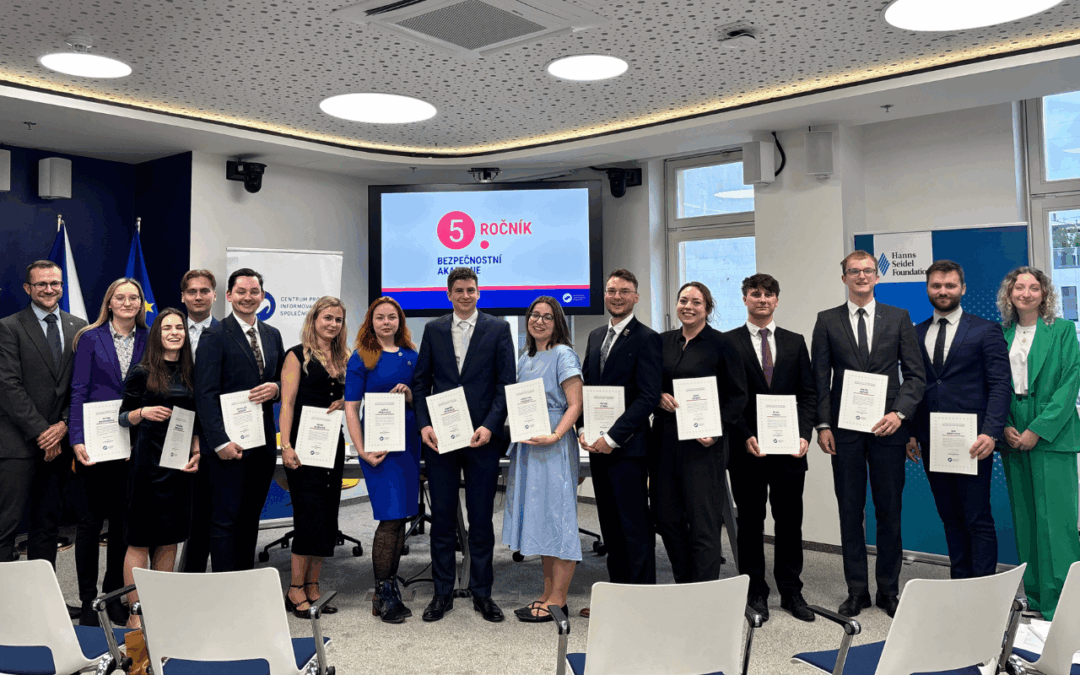 Závěrečný seminář pátého ročníku Bezpečnostní akademie završil další úspěšný rok práce s mladými lidmi